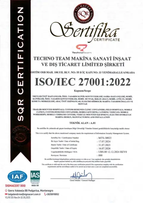 ISO/IEC 27001:2022